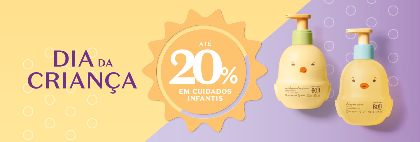 20% OFF Infantil