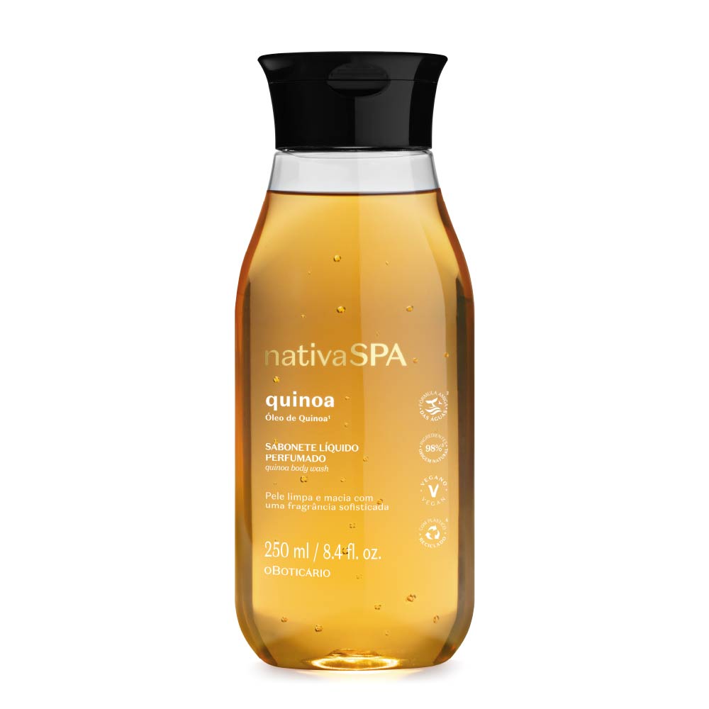 Sabonete Líquido Perfumado Nativa Spa Quinoa, 250ml