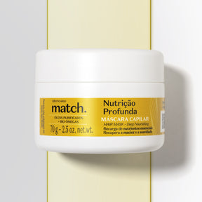 Match Máscara Capilar Nutrição Profunda, 70g