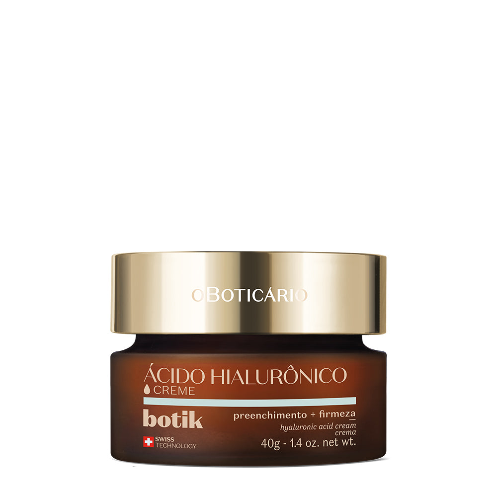 Creme Facial com Ácido Hialurónico Botik, 40g