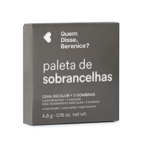 Paleta de Sobrancelhas, 4,8g