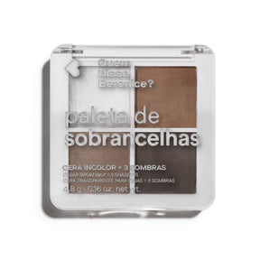 Paleta de Sobrancelhas, 4,8g