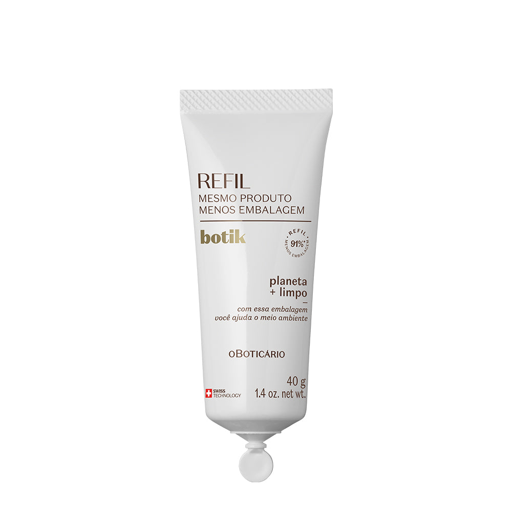 Refil Creme Facial Ácido Hialurónico Botik, 40g