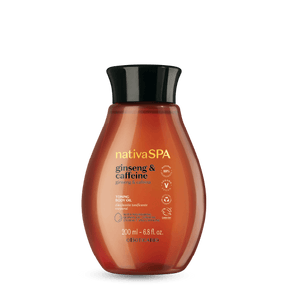 Óleo Hidratante Nativa Spa Ginseng & Cafeína, 200ml